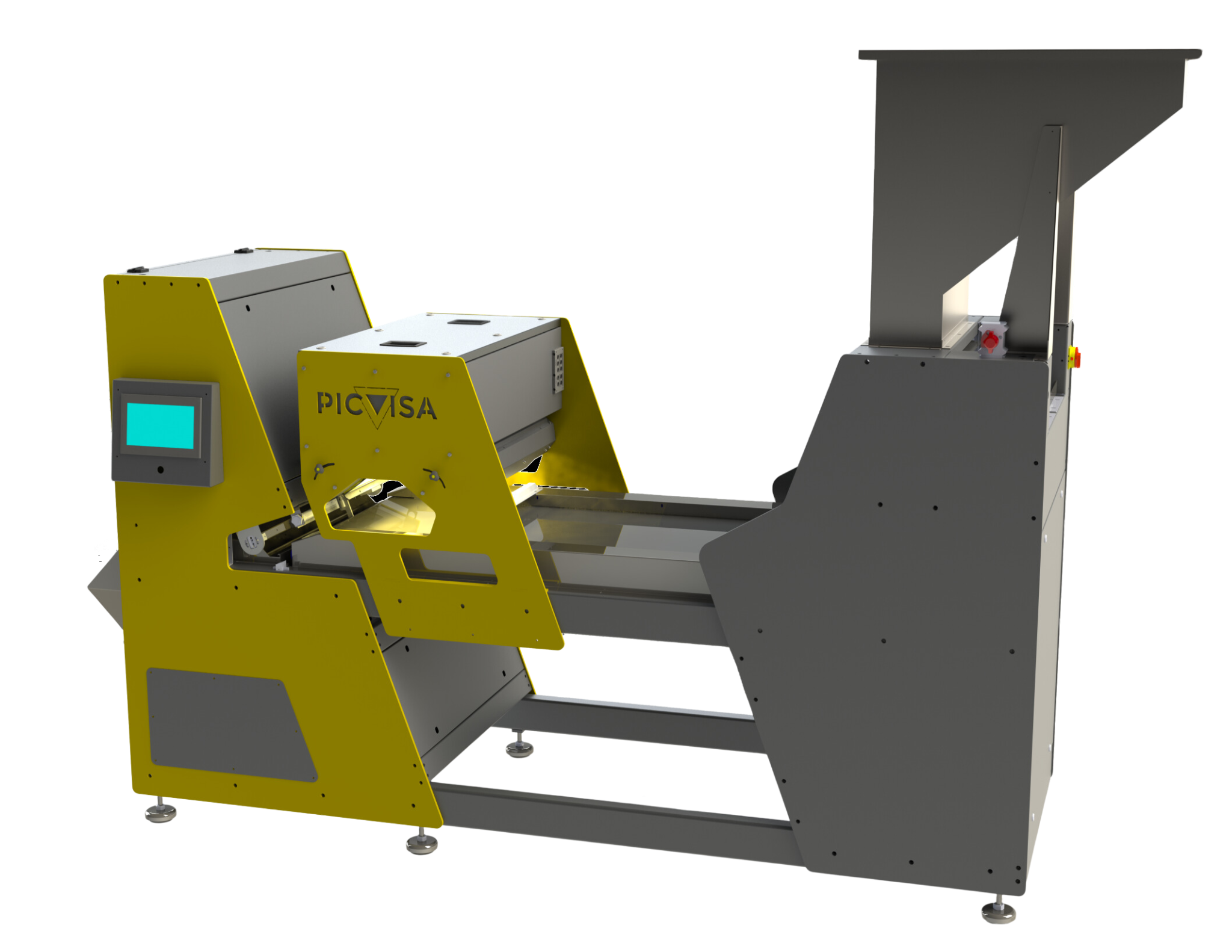 ECOFLAKE optical sorter for plastic flakes