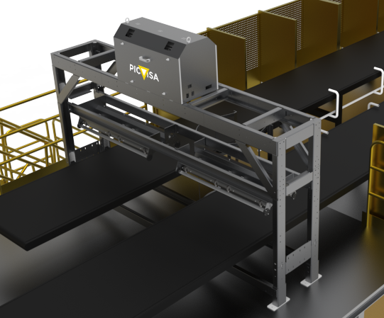 ECOSORT TEXTIL optical sorter